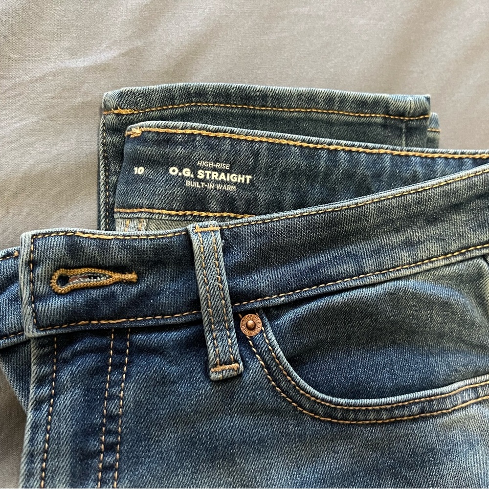 Old Navy OG Straight Jeans Size 10